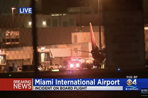 American Airlines flight makes emergency landing at Miami airport