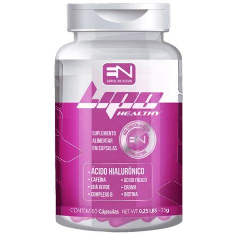 Troizi Atacado De Suplementos Lipo Healthy 60 Cápsulas Empire
