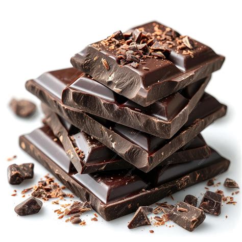 Premium Photo | Illustration divine chocolate bars display craft