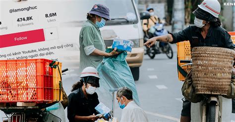 Theo chân hot TikToker Lâm Ống Húc chàng trai chạy xe máy phát bánh