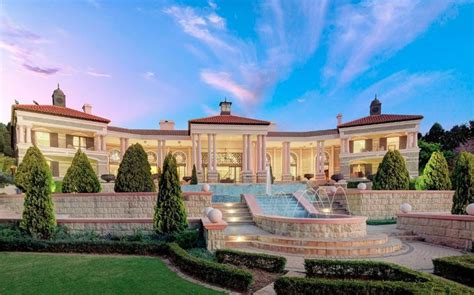 Incredible Mega Mansion In Johannesburg South Africa Homes Of The