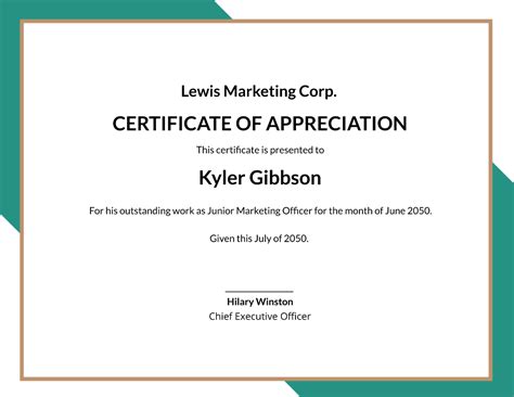 Free Pastor Appreciation Certificate Template Edit Online And Download