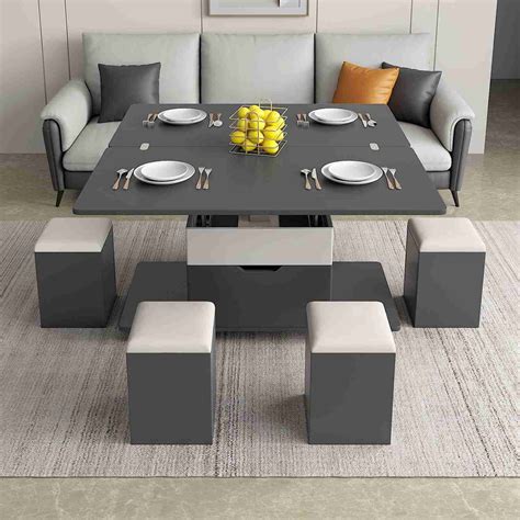 Coffee Table With Extra Seating at Harry Oloughlin blog