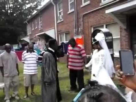 Ghetto Wedding Reception