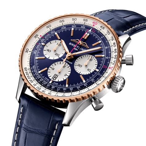 Navitimer B01 Chronograph 43 Aeromexico Edition Acero Inoxidable Y Oro