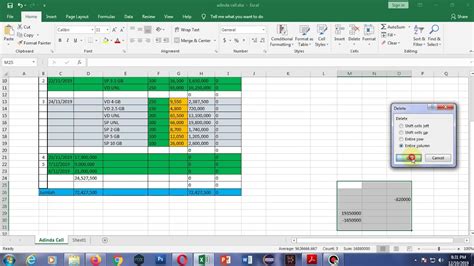 Cara Print Excel Agar Full