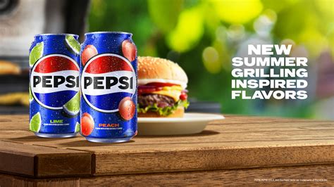 Pepsi Introduces Limited Edition Peach And Lime Flavors