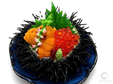 Купить муляж икры морского ежа с красной икрой