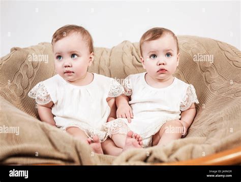 Identical Baby Girl Twins