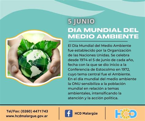 Dia Mundial Del Medio Ambiente Malargüe Hcd