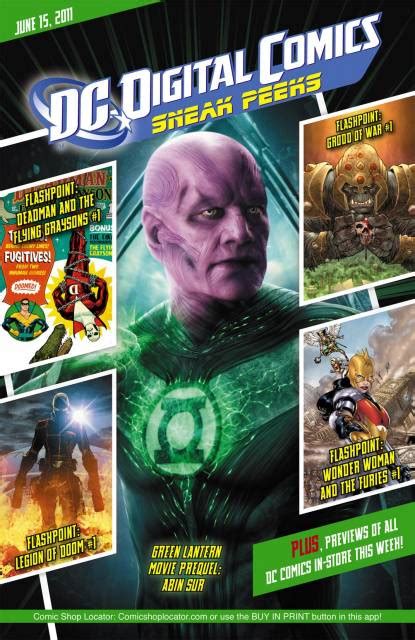 Dc Digital Comics Sneak Peeks 20110622 Issue