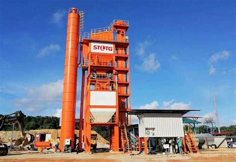 Stationary Mobile Continuous Simple Asphalt Plants For Sale