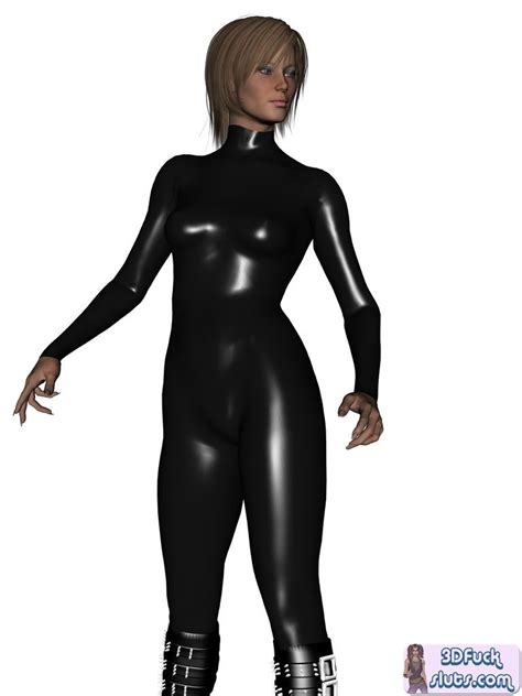 D Babe In Shiny Black Latex Suit Porn Pictures Xxx Photos Sex Images Pictoa