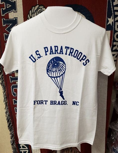 Us Paratrooper Full Front Shirt 82nd Airborne Division Museum