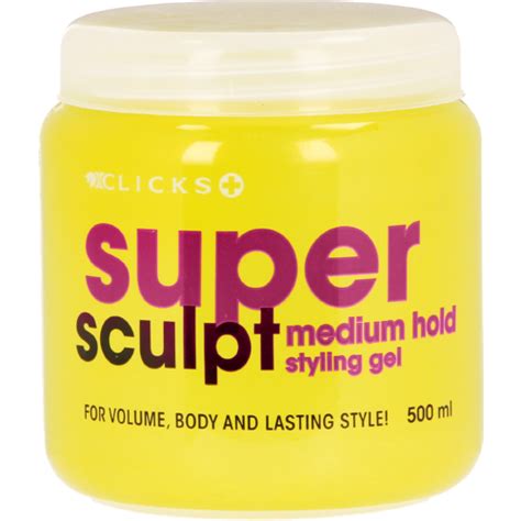 Clicks Styling Gel Medium Hold 500ml Clicks