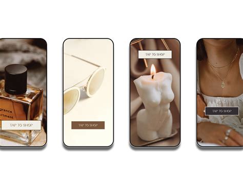 Instagram Tap to Shop Button Sticker | Graphics ~ Creative Market