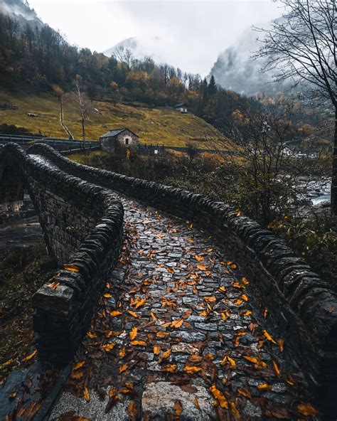 A bridge in Lavertezzo, Switzerland : r/MostBeautiful