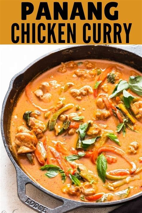 Thai Chicken Panang Curry Artofit