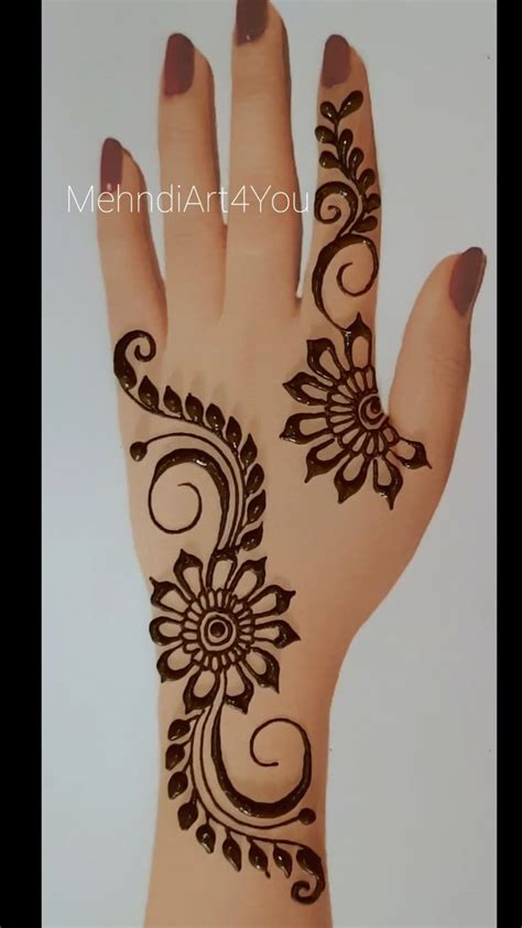 Pin Van Mehndiart4you Op Attractive Mehndi Design Henna Tatoeage