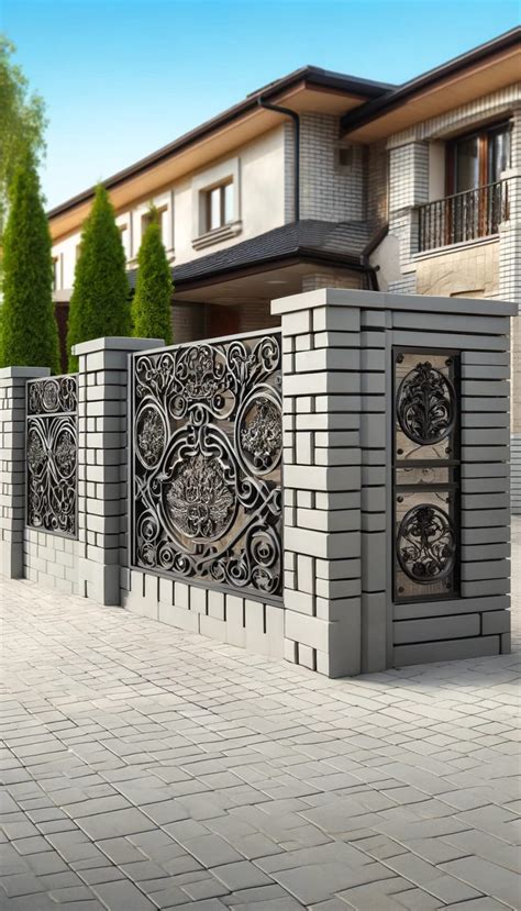 15+ Creative Cinder Block Fence Ideas for a Unique Yard (2024)