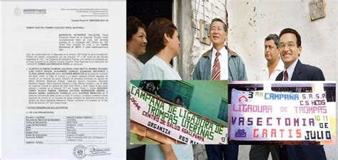 FUJIMORI Y EXMINISTROS DENUNCIADOS PENALMENTE POR CASO ESTERILIZACIONES