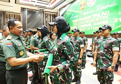 TNI AD Rebut Juara Umum Ke 14 Kalinya Di Lomba Menembak AARM 2023