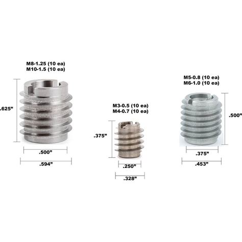 E Z Lok Thread Repair Kits Kit Type Threaded Insert Insert Thread