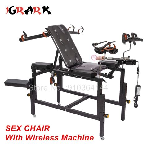 Couples Sex Furniture Love Chiar With Wireless Sex Machine Toys For Women Men Bdsm Kit Handcuffs