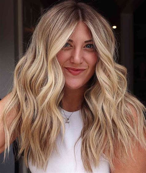 Warm Blonde Balayage Hair Color Ideas In Page Of