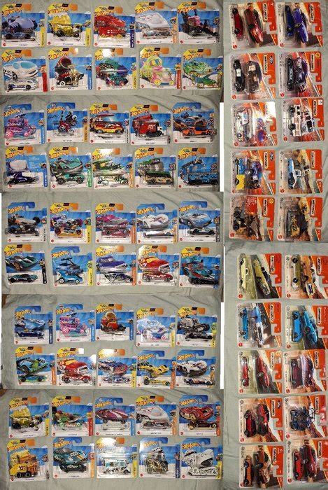 Hot Wheels Matchbox 1 64 Model Car 70 50 Hot Wheels And 20 Matchbox Lot Auction Online