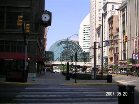 downtown indianapolis  places  visit places street view