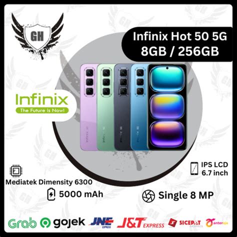 Promo Infinix Hot G Smartphone Gb Gb Smartphone Garansi Resmi Sage Green Cicil