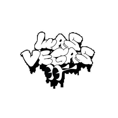 Las Vegas Lettering Wnw