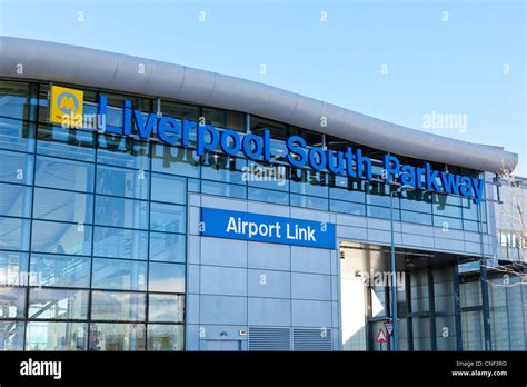 Liverpool South Parkway Station Garston Liverpool Stock Photo