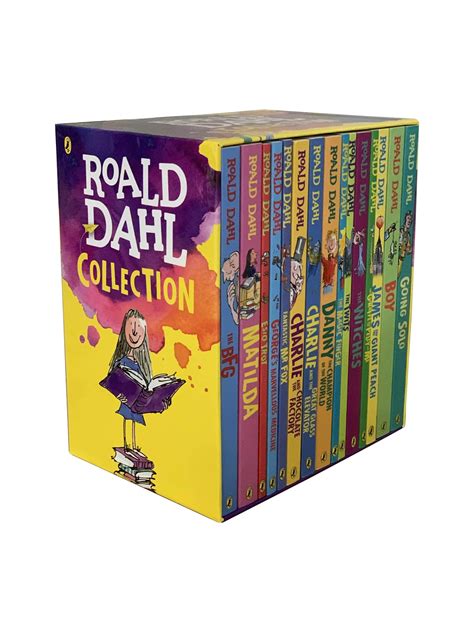 Roald Dahl Collection 15 Book Box Set Uk