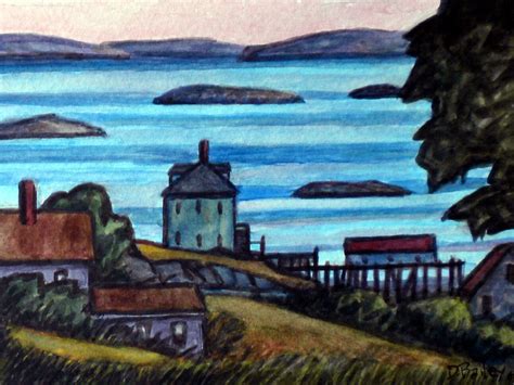 Dennis Bailey Paintings Stonington Maine