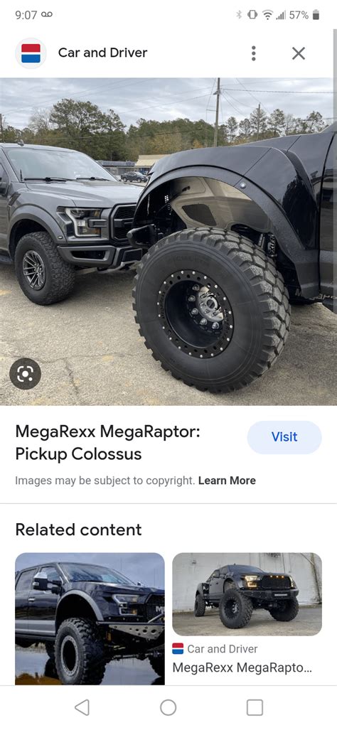 The Megarexx Megaraptor... Full size F-150 Raptor and F-350 for ...