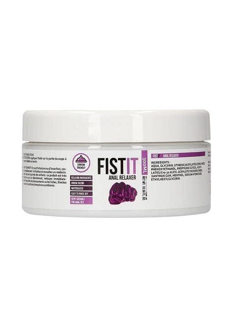 Fist It Anal Relaxer Water Based Lubricant Ml Oz TheAdultShop