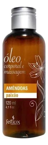 Óleo Aromático De Massagem Amêndoas 120ml Sex Shop MercadoLivre