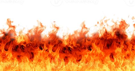 fire landscape isolated  transparent background  png