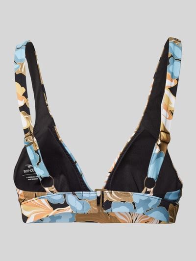 Rip Curl Bikini Oberteil Mit Allover Motiv Print Black Online Kaufen