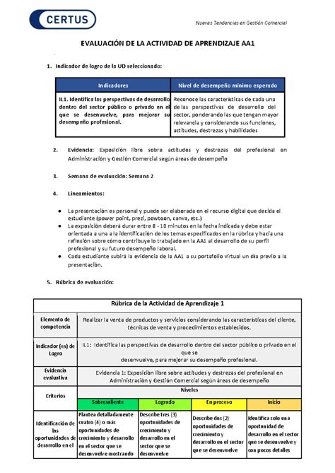 Lineamientos De Evaluaci N Aa Nuevas Tendencias En Gesti N