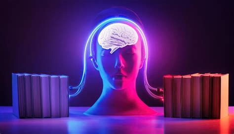 Brain Power Connecting Knowledge and Learning | Premium AI-generated image