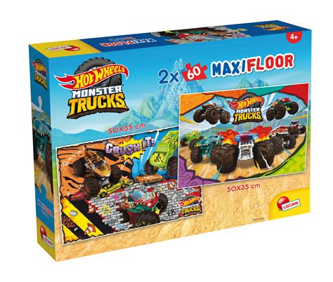 Hot Wheels Puzzle Maxifloor 2 X 60 Toys Center