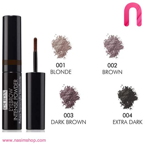 پودر پرکننده ابرو پوپا EyeBrow Intense Powder Pupa | نسیم شاپ