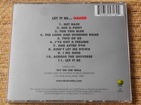 Yahoo オークション CD Let It Be Naked Bonus Disc ザビ