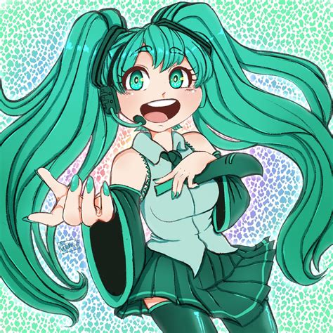 Hatsune Miku By Octokou On Newgrounds
