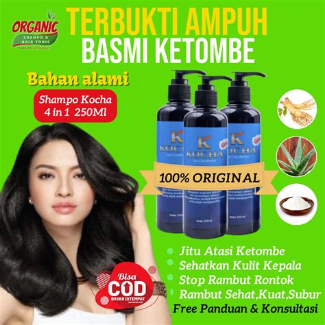 Jual Shampo Obat Anti Ketombe Dan Rambut Rontok Parah Paling Ampuh 4 In