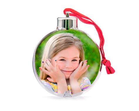 Bola Para Rbol De Navidad Personalizada Con Fotos Regal Prix