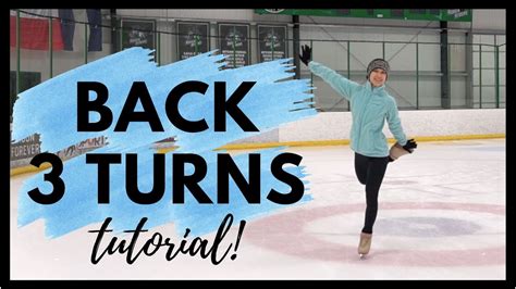 Back Inside 3 Turns Figure Skating Youtube